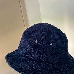 Denim bucket hat